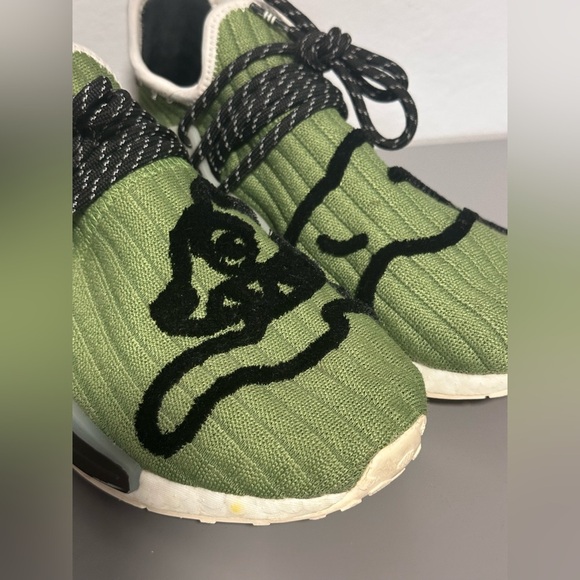 Adidas NMD x Pharrell x BBC Ice Cream Human Race Running Dog Sneakers - Picture 2 of 12